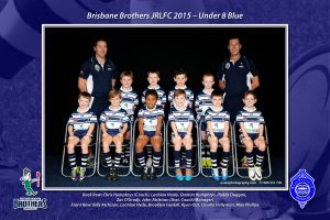 Brisbane Brothers JRLFC 2015 Under 8s Blue